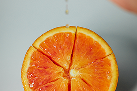 calorías de la naranja sanguina